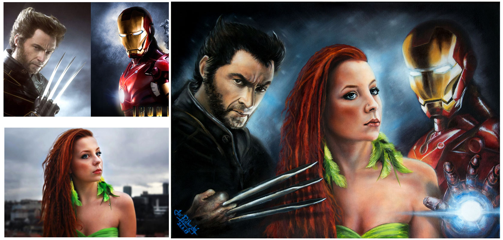 Nicka-Wolverine-Iron man