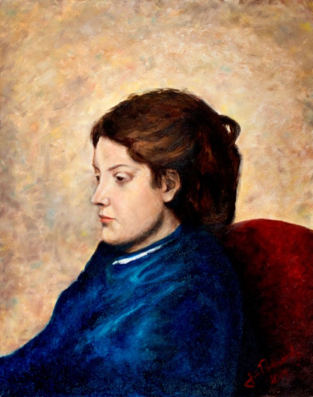 Olej na plátně - 50 x 40 cm - Originál a předloha: Edgar Degas